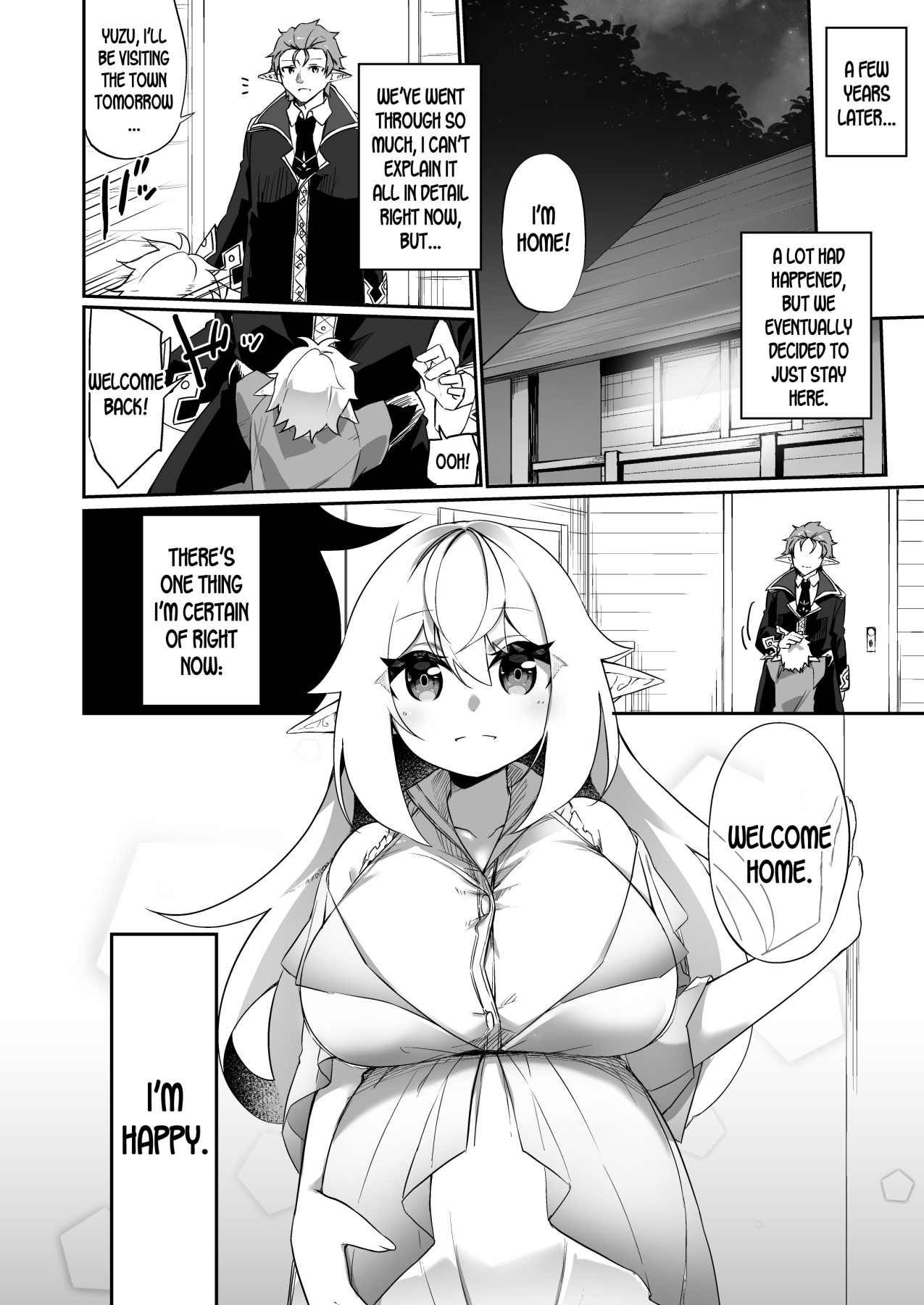 Hentai Manga Comic-A Story Where I Got Transformed From An Adventurer (Male) Into An Elf (Female) and Fucked By My Best Friend-Read-37